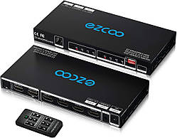 Матриця HDMI 4 у 2 виходи 4k 60 Гц HDR Dolby Vision SPDIF