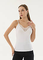 Майка жіноча Sevim біла, арт.16271 (модал)