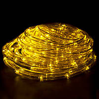 Гірлянда "Роса в трубці" RV-354 G (100LED/USB) 10 м золото, декоративна гірлянда для дому
