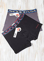 Шорти чоловічі Taso чорний+графіт L упаковка 2 шту, арт.5797V1 (хлопок, шорты)