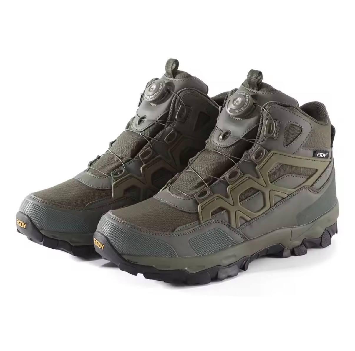 Черевики ESDY з автошнурівкою MK2 Olive, фото 1