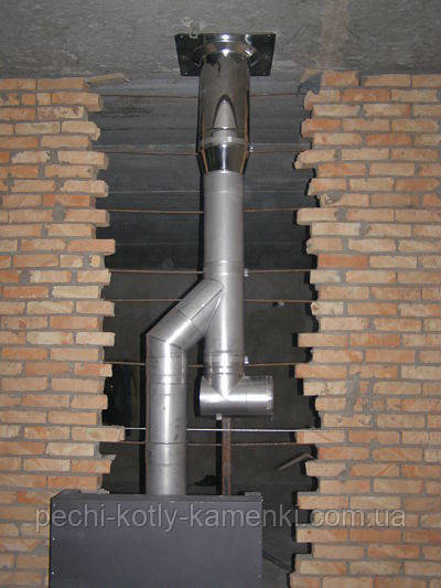 Труба для дымохода 1 метр 0,8 мм AISI 304 - фото 2 - id-p249633941