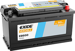 Акумулятор EXIDE EXCELL 95Ah Єв (-/+) (800EN) (д353*ш175*в190) EB950