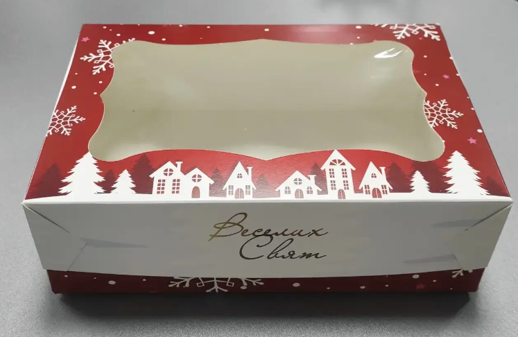 Коробка для капкейків (6шт.) 25*17*8 см, фото 1