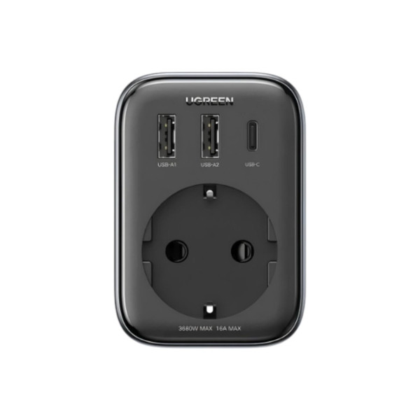 Зарядний пристрій блок живлення UGREEN CD314 30W Outlet Extender EU Сіре, фото 1