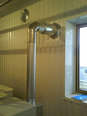 Труба для димоходу 0,5 метра 0,5 мм AISI 304, фото 3