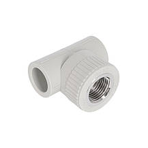 Трійник PPR Blue Ocean 20х1/2"х20 ВР, фото 3