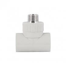 Трійник PPR Blue Ocean 25х1/2"х25 ЗР, фото 4