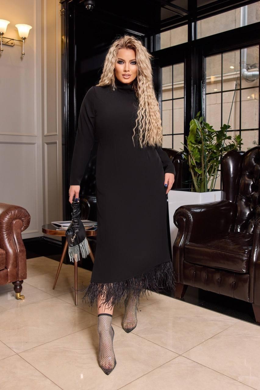 Плаття для милих дам "Костюмна". Розміри: 42-44, 46-48, фото 1