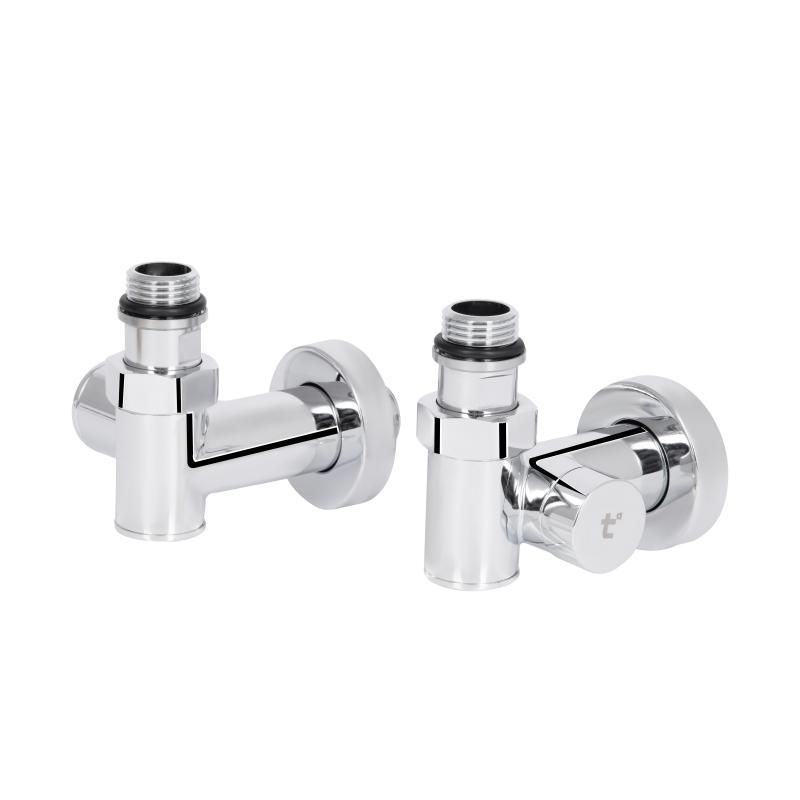 Комплект кранів SD Forte 1/2" НР для рушникосушарки кутовий SF395W15HE