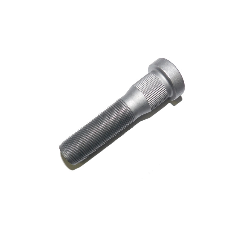 Болт колеса заднього ЄВРО М22х1,5 - 95мм чорний (вороніння) забивний (кл. ін. 10.9) 53205-3104071, фото 1