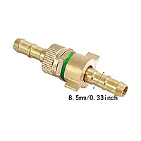 Латунный фитинг для шланга 8 5 мм переходник m14×1 5 с шестигранником 17 мм inotekmag универсальный для авто