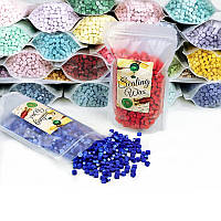 Сургучные мини таблетки для печати 8 5x5 мм 500 г inotekmag для конвертов и подарков скрапбукинг