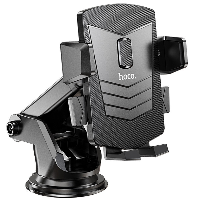 Автодержатель Hoco CA83 David one-button (center console) Black " PTR", фото 1