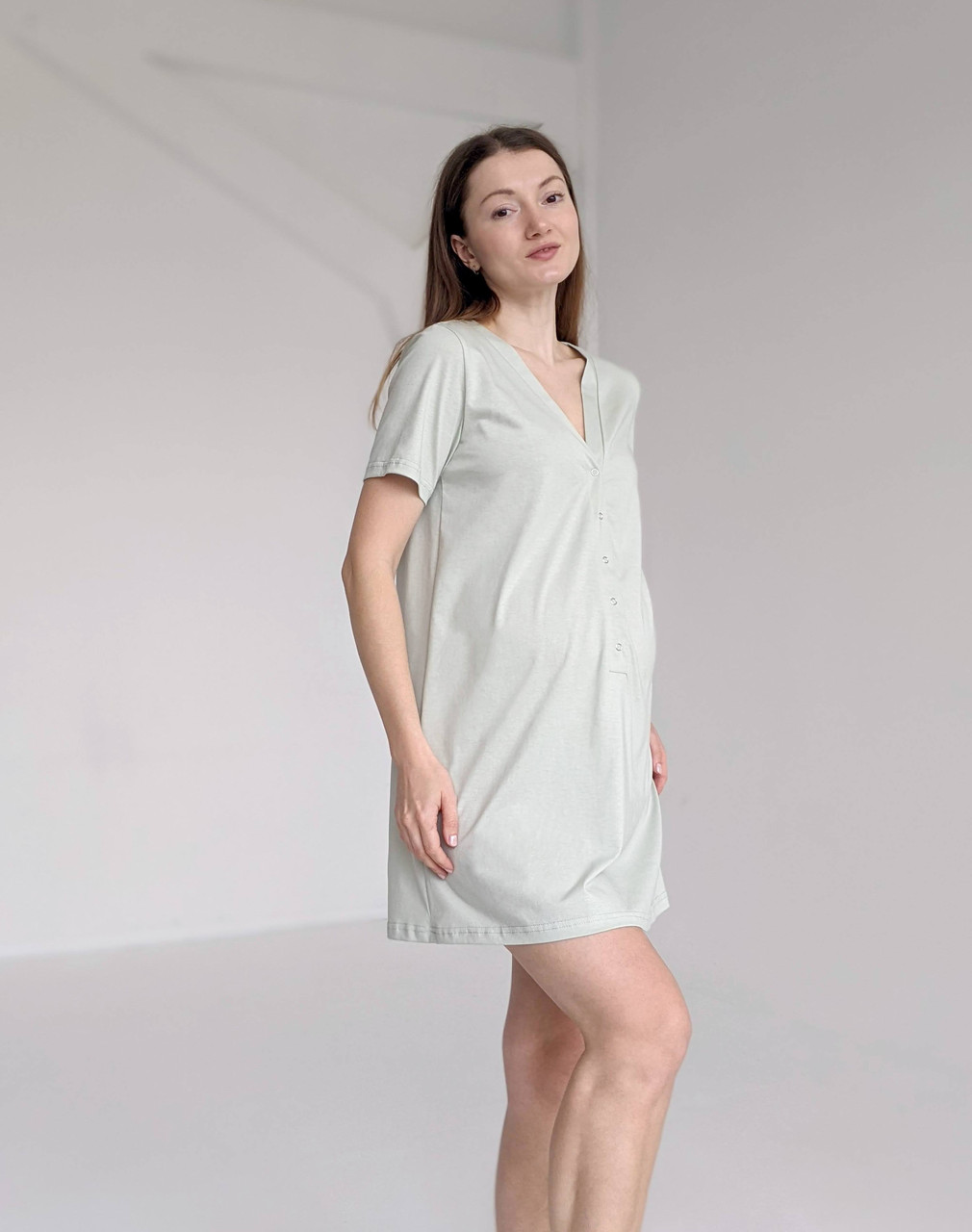 Сорочка для пологів у родзал (фісташковий), фото 1