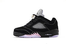Жіночі кросівки Джордан Air Jordan 5 Low Dongdan Black Pink DX4355-015, фото 2