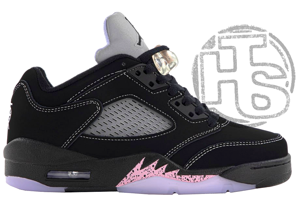 Жіночі кросівки Джордан Air Jordan 5 Low Dongdan Black Pink DX4355-015