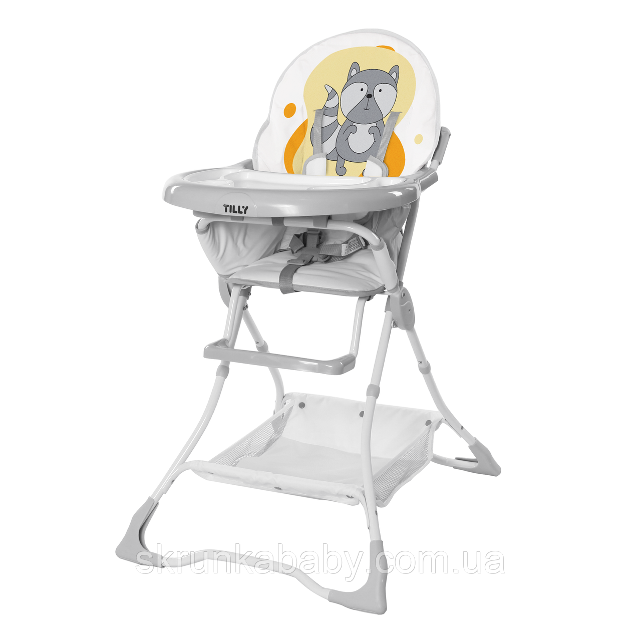 Стілець для годування TILLY Buddy T-633/2 Yellow Raccoon, фото 1