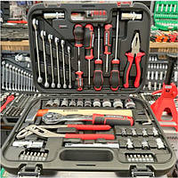 Набір інструментів INTERTOOL ET-8056, 56 ед., Cr-V, 1/2" і 1/4", для ремонту авто та домашніх робіт