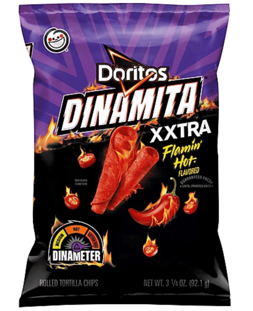 Чіпси Doritos Dinamita XXTRA Flamin' Hot 92.1г, фото 1