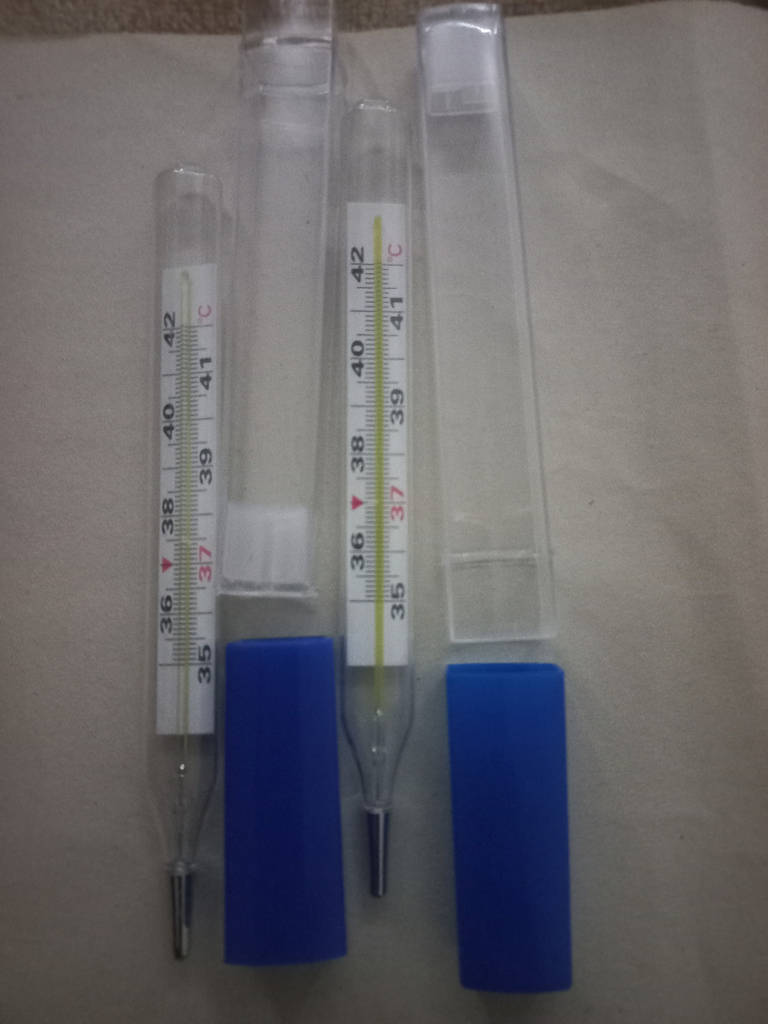 Градусник ртутний у футлярі - фото покупців 1