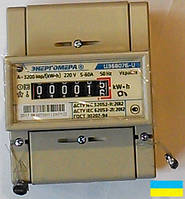 Електрочисники ЦЕ 6807Б-U К 1,0 220В 5-60А М6Р5 однофазні однотаринні Україна