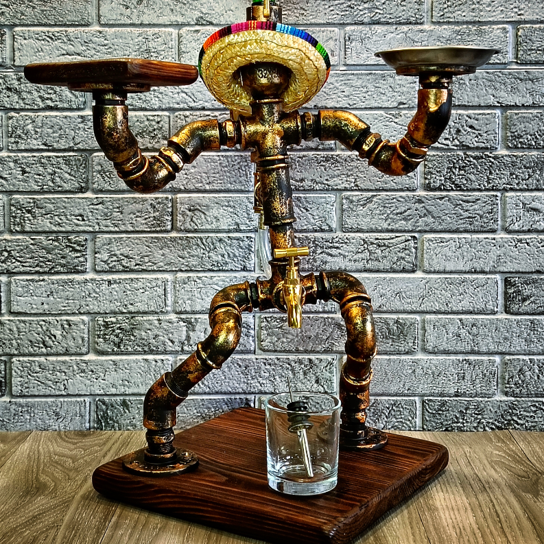 Чоловічий подарунок, дозатор для алкоголю "Аміго зі лічильником"  Наливайка Оригінальний подарунок на день народження!, фото 1