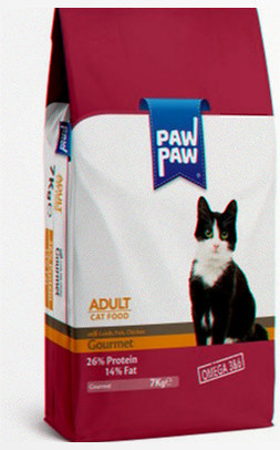 Сухий Корм Pawpaw Преміум для дорослих вибагливих котів 7 кг, Оригінал, фото 1