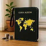 Тримач для монет, альбом для колекціонерів на 200 монет. Футляр для зберігання, фото 3