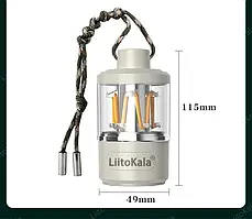 Ліхтарик LiitoKala для кемпінгу LF-808 18650+1500mAh 10-180LM