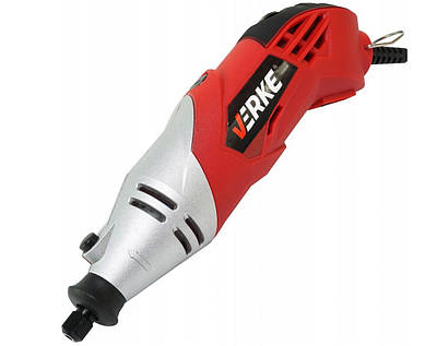 Професійний прямий гравер Verke ( Гнучкий Вал / 170Вт / 8000-35000 об / хв / 126 шт )