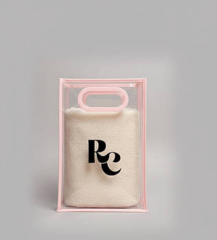 Міцні пакети банан з ПВХ 100 мкм 15х24х8 см з повнокольоровим УФ друком логотипу на замовлення 20 шт.