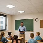 LED панель, Теплий білий, 60W, 6000lm / Світлодіодна панель вбудована / LED стельова панель, фото 2