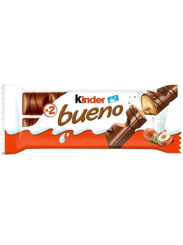 Батончик Kinder Bueno шоколадний 43 г
