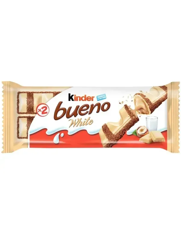 Вафлі Kinder Bueno White 30 г