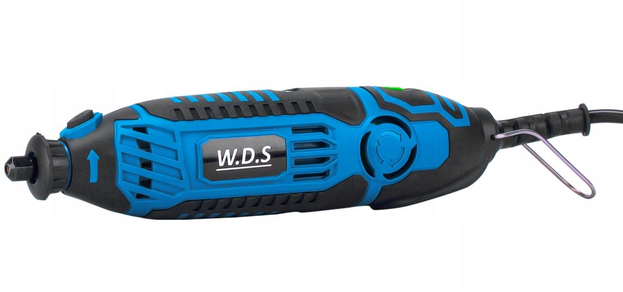 Шліфувальна машина (гравер прямий) WDS (210 Вт, 200 насадок, 8000 - 35000 об/хв), фото 1