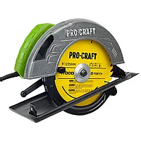 Дисковая пила Procraft KR2830 235мм – 2830 Вт, 4500 об/мин, глубина пропила до 85мм