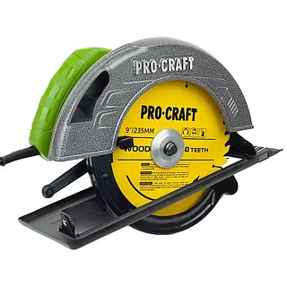 Дискова пила Procraft KR2830 235 мм — 2830 Вт, 4500 об./хв, глибина пропилювання до 85 мм