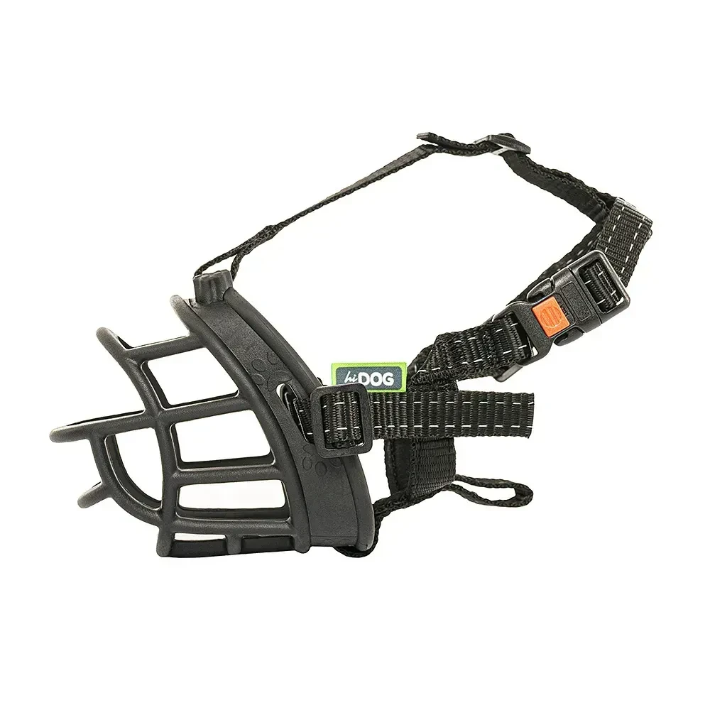 Намордник для собак силіконовий ТМ HiDOG чорний №2