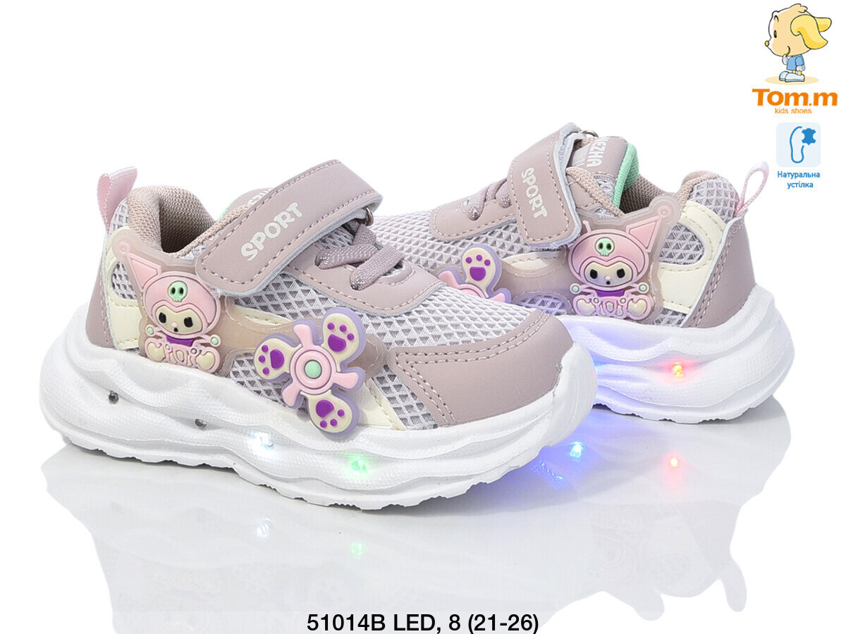 Кросівки LED для малечі (21-26) Tom.m, фото 1