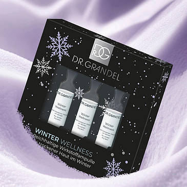 Зимові ампули для живлення сухої шкіри Dr. Grandel, 3×3 мл, фото 2