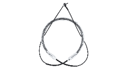 Тен для аерогриля (карбоновий нагрівач) d=140 мм, 1350 Вт