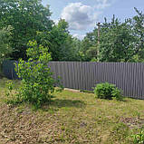 Профнастил графит матовый RAL 7024 мат ., фото 5