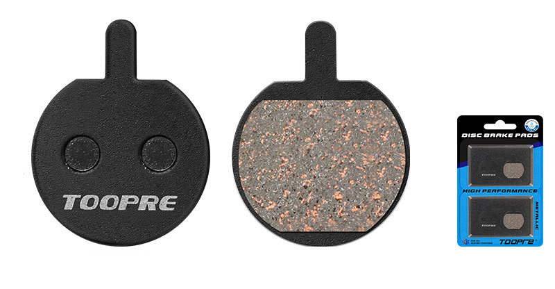 Колодки гальмівні 28,6мм 22,8мм TOOPRE  TP-11A, 2 пари (4шт) в одному блістері, фото 1