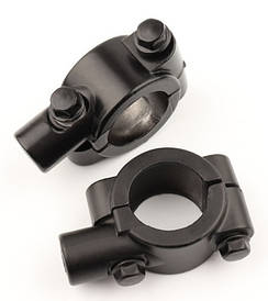 Кріплення дзеркала 8 мм на кермо для мотоцикла, скутера, велосипеда ( 2шт)