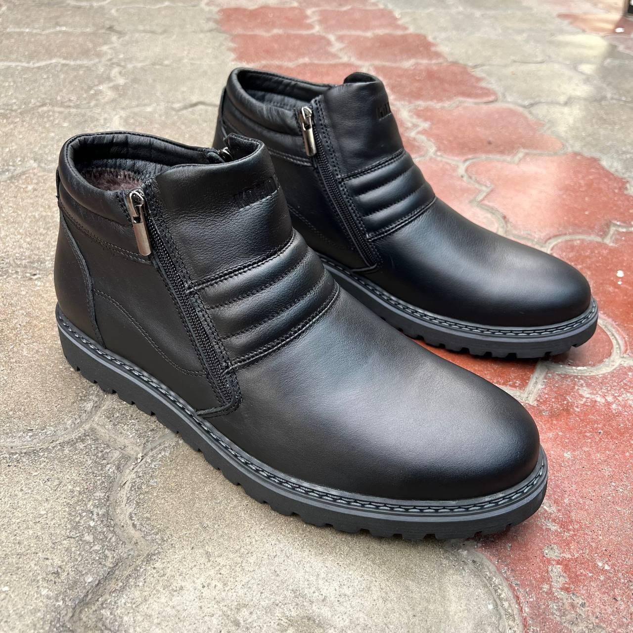 Великі зимові черевики з блискавкою 46 розмір, фото 1