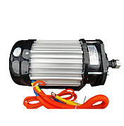 Безщітковий двигун для електровелосипеда / електроквадроцикла 48V, 2200W, ширина статора та магнітів - 78 мм, з металевими