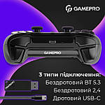 Геймпад GamePro із зарядною станцією GPS20BDOC Black, фото 5