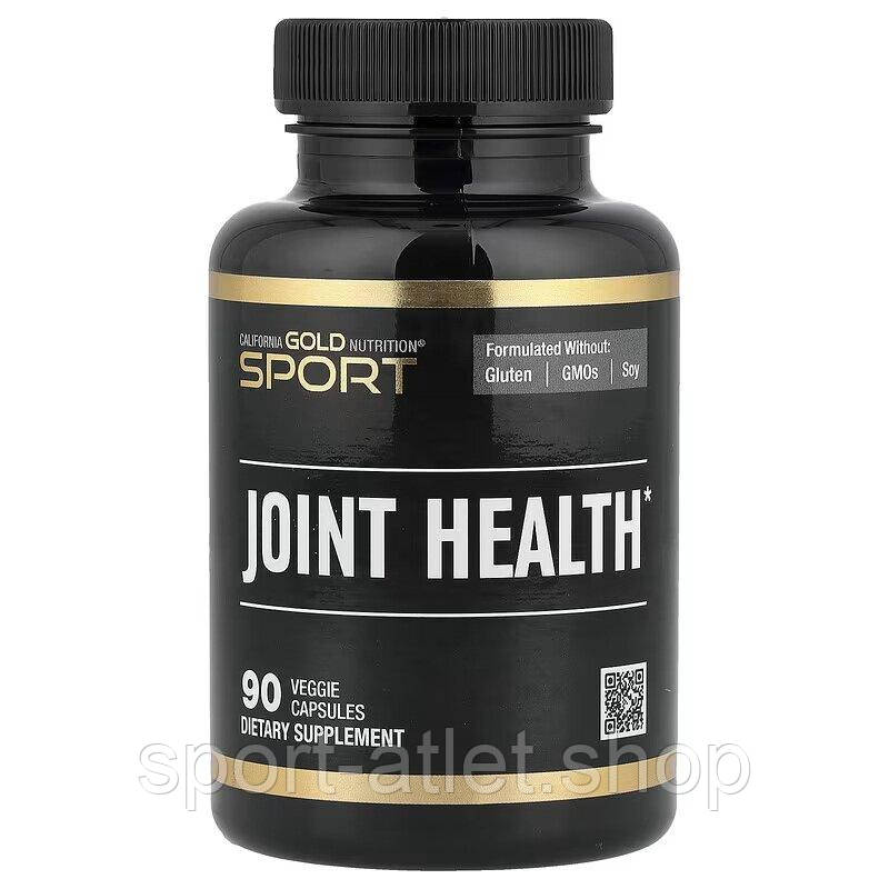 Для суглобів та зв'язок California Gold Nutrition Sport Joint Health, 90 вегакапсул, фото 1
