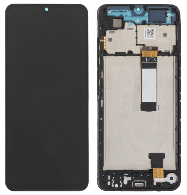 Дисплей (екран) для Xiaomi Redmi A5 4G Global 167.92 mm, чорний, оригінал PRC, з рамкою